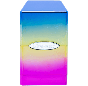 Ultra Pro Tower Deck Box Hi-Gloss Rainbow Satin
